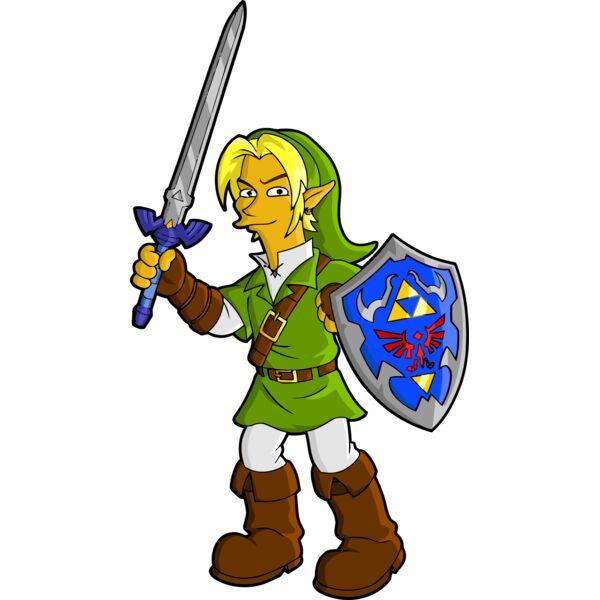 Simpson, Zelda Clipart, All Movies Simpsons Thumbnail