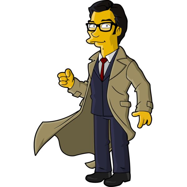 Simpson, Detective Clipart, All Movies Simpsons Thumbnail