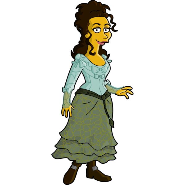 Simpson, Elegant Woman Clipart, All Movies Simpsons Thumbnail