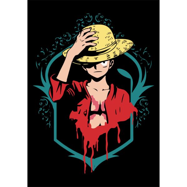 One Piece, Serious Luffy Clipart, Luffy - LF 5 Thumbnail