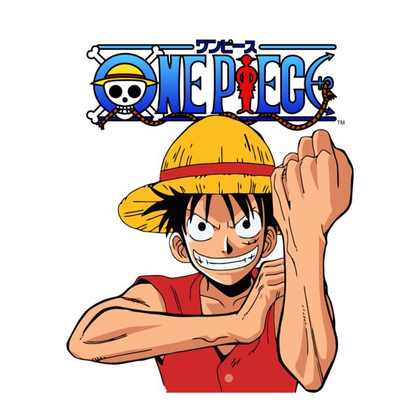 One Piece, Grinning Luffy Clipart, Luffy - LF 2 Thumbnail