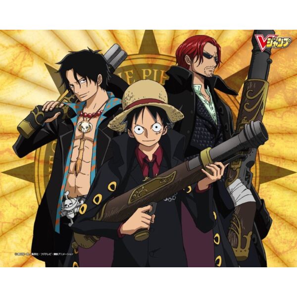 One Piece, Luffy Ace & Shanks Clipart, HD One Piece Thumbnail