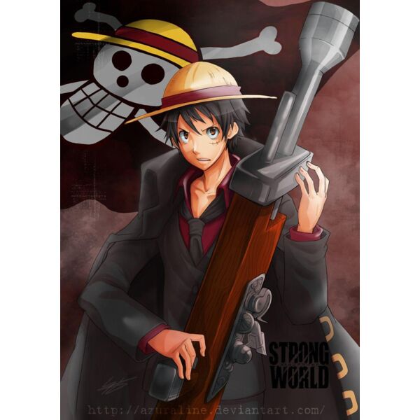 One Piece, Luffy Fan Art Clipart, HD One Piece Thumbnail
