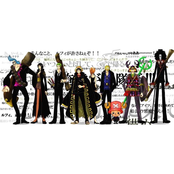 One Piece, Straw Hat Crew Clipart, HD One Piece Thumbnail