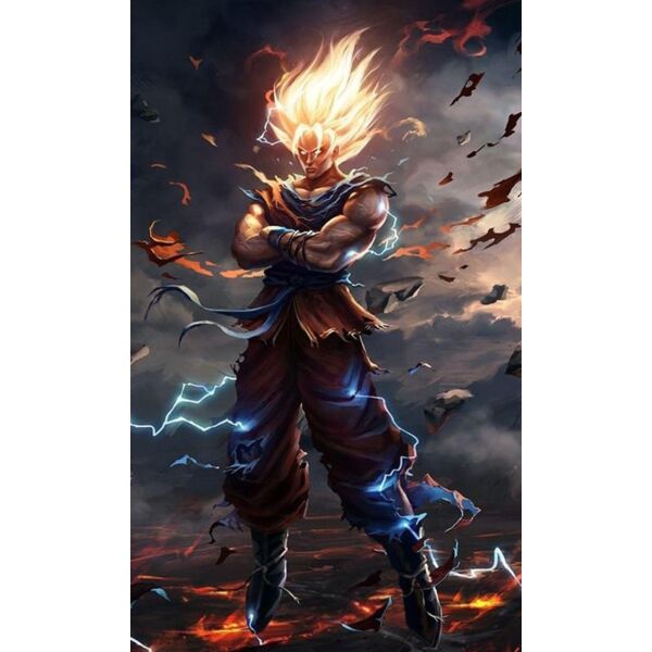 Dragonball, Super Saiyan Goku HD Clipart, Dragon Ball HD Thumbnail