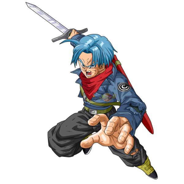 Dragonball, Blue Haired Trunks Clipart, Dragon Ball Thumbnail