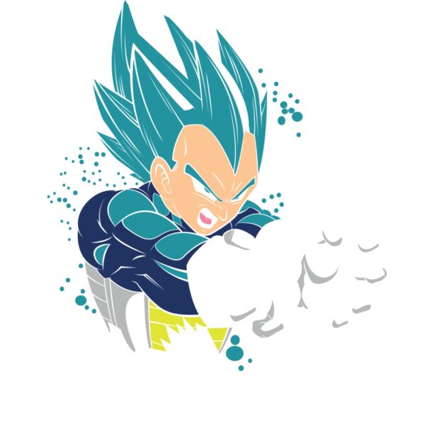 Dragonball, Super Saiyan Blue Vegeta Clipart, Dragon Ball - DRAGON BALL 12 Thumbnail