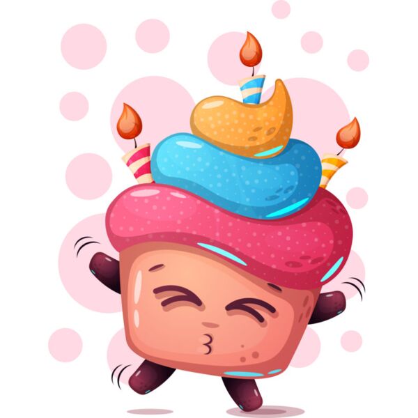 Vector, Cute Ice Cream Clipart, Cute Vectors Kids - A 12 Thumbnail