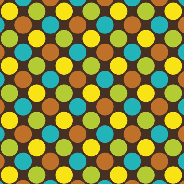 Pattern  Yellow Green Blue Brown Dots  Background Designs with Frame  Coordinate B Background  CDB 9 Thumbnail