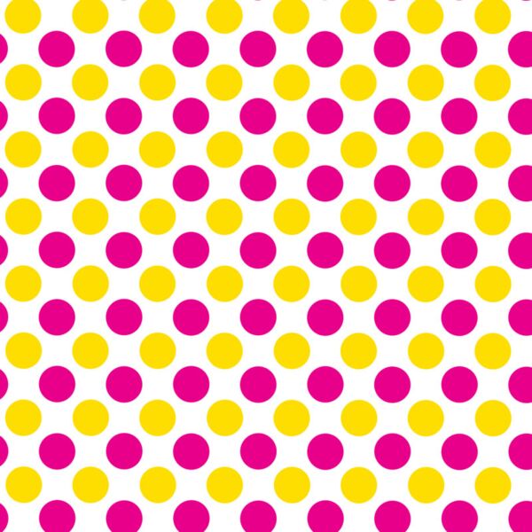 Pattern  Yellow   Pink Dots  Background Designs with Frame  Coordinate A Background  CDG B Thumbnail