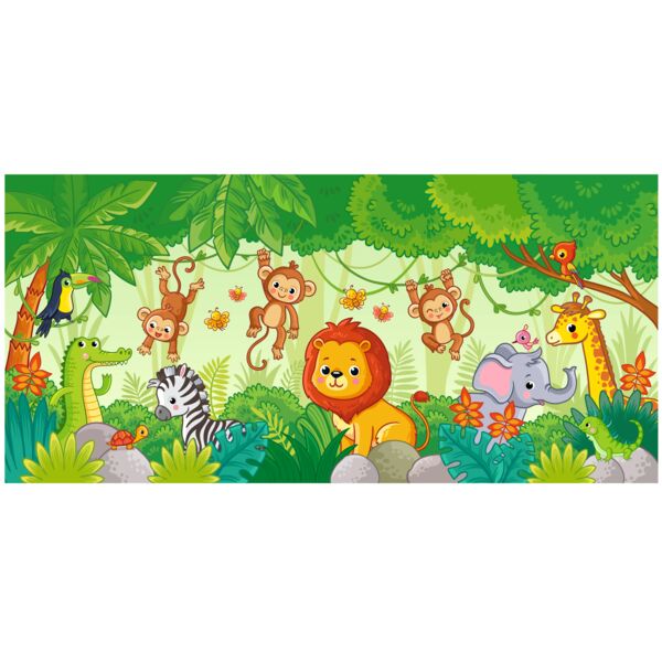 Bg  Cute Animals  Background Designs with Frame  Kids Boy Background Background  KBB 31 Thumbnail