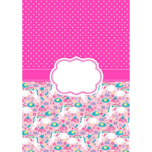 Wave  Unicorns  Background Designs with Frame  Combination Background  CMB 5 Thumbnail