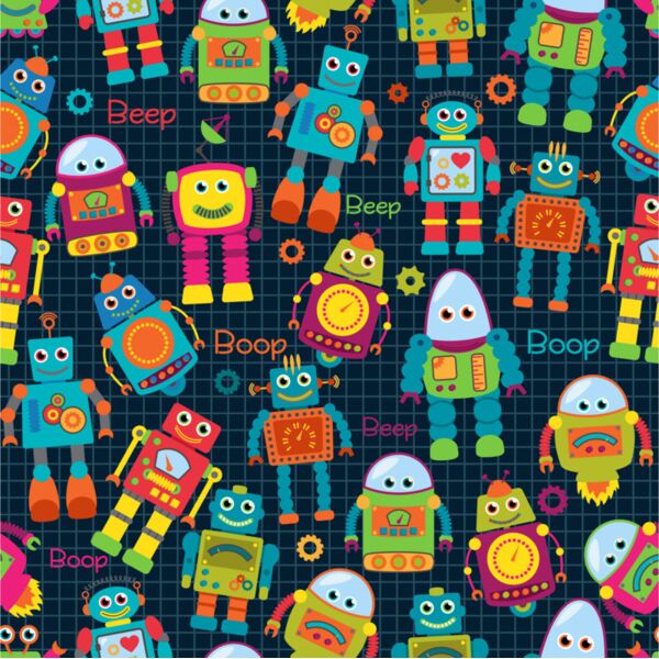 Toys  Robots  Background Designs with Frame  Kids Boy Background  KBP 6 Thumbnail