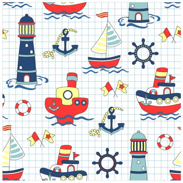 Toys  Sea Objects  Background Designs with Frame  Kids Boy Background  KBP 29 Thumbnail
