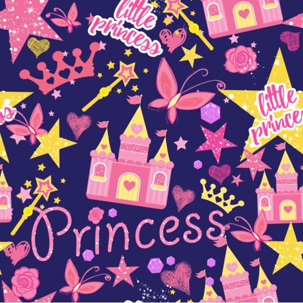 Princess  Little Princess  Background Designs with Frame  Kids Girl Background  KGP 4 Thumbnail