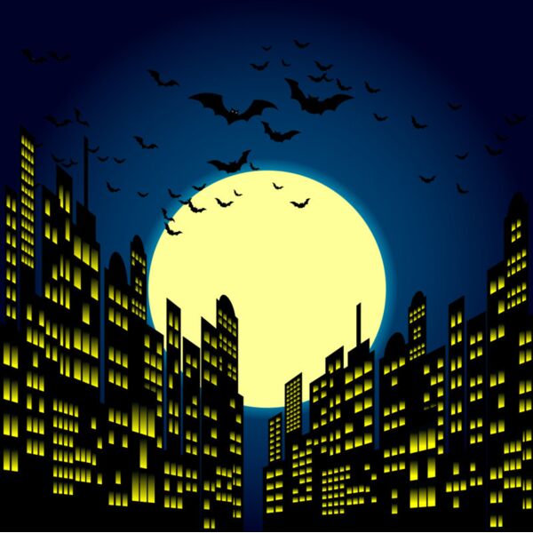 Bg  Buildings at Night  Background Designs with Frame  Kids Boy Background Background  KBB 11 Thumbnail