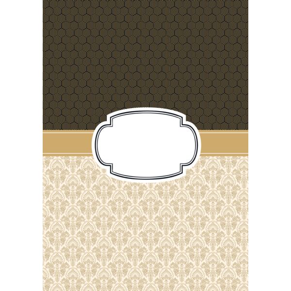 Wave  Brown Designs  Background Designs with Frame  Combination Background  CMB 14 Thumbnail