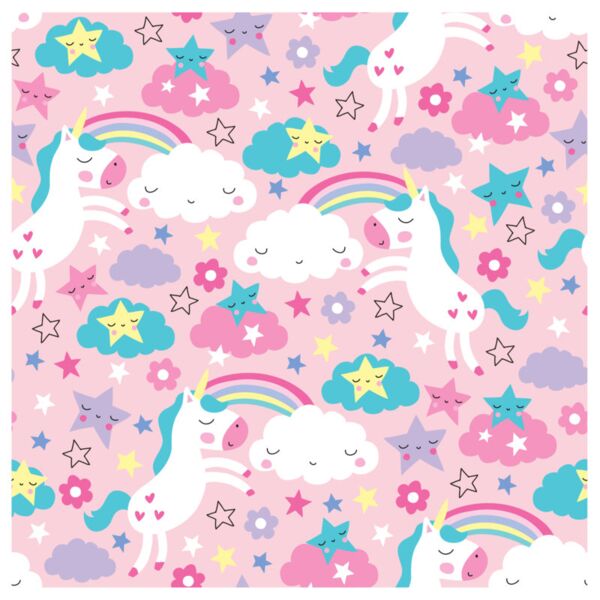 Princess  Unicorns   Rainbows  Background Designs with Frame  Kids Girl Background  KGP 7 Thumbnail