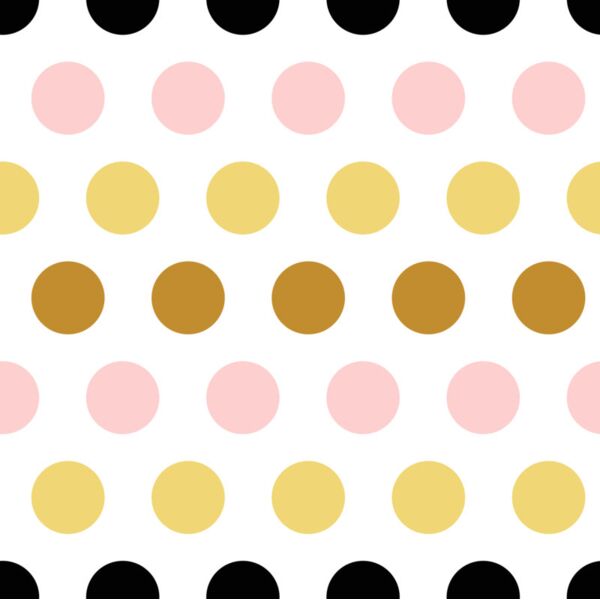 Pattern  Gold Yellow Pink Black Dots  Background Designs with Frame  Ladies Background  LDP 10 Thumbnail