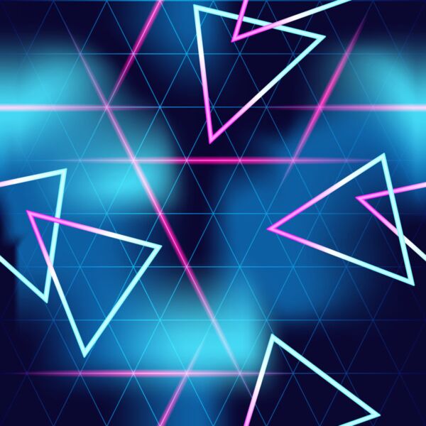 Space  Gradient Border Triangles  Background Designs with Frame  Galaxy Background  GLX 15 Thumbnail