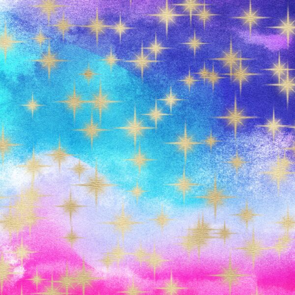 Pattern  Gradient Background with Gold Stars 4  Background Designs with Frame  Watercolor Background  WTC 23 Thumbnail