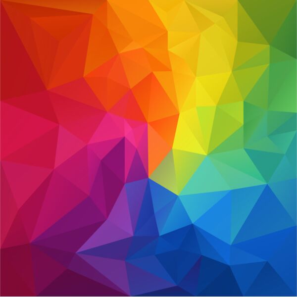 Pattern  Rainbow Colored Abstract  Background Designs with Frame  Rainbow Background  RBW E Thumbnail