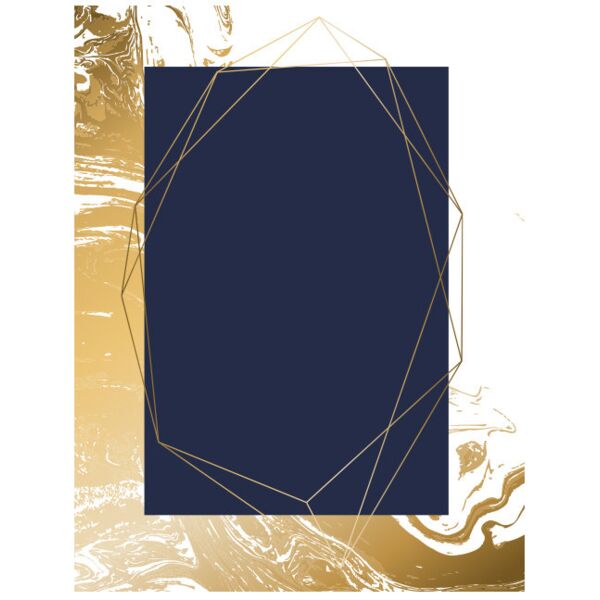 Frame  Gold   Blue Colored Frame 2  Background Designs with Frame  Elegant A Background  ELB 8 Thumbnail