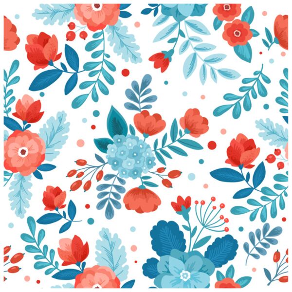 Flower  Pastel Colored Flowers  Background Designs with Frame  Floral Background  FLR 9 Thumbnail