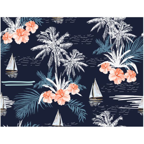 Pattern  Trees   Boats  Background Designs with Frame  Gentlemens Background  GNM 23 Thumbnail
