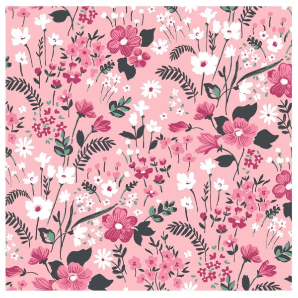 Flower  Pink Flowers  Background Designs with Frame  Floral Background  FLR 4 Thumbnail