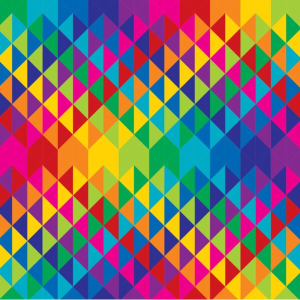 Pattern  Two Faced Diamond  Background Designs with Frame  Rainbow Background  RBW 6 Thumbnail