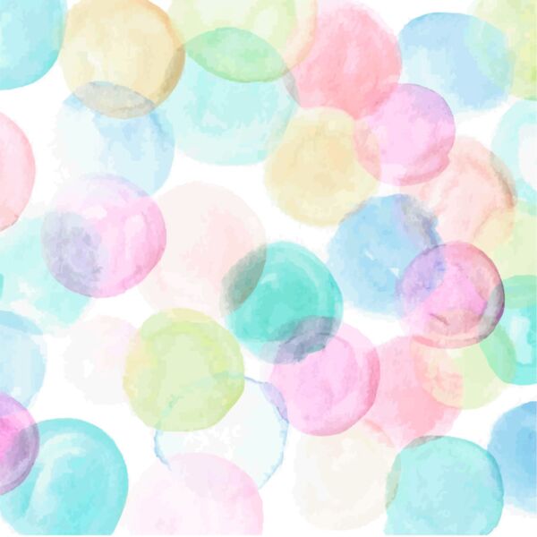Pattern  Circles  Background Designs with Frame  Watercolor Background  WTC 13 Thumbnail
