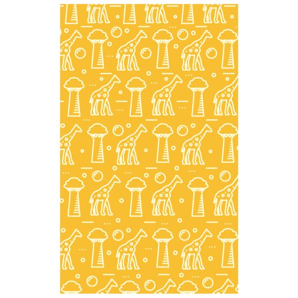 Pattern  Giraffe   Tree  Background Designs with Frame  Retro Background  ELM 23 Thumbnail