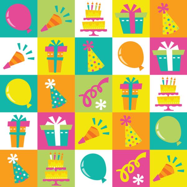 Occasion  Birthday Objects 9  Background Designs with Frame  Birthday Background  BRT 18 Thumbnail