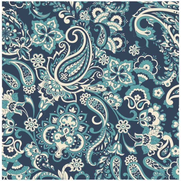 Pattern  Ornamental Textile 15  Background Designs with Frame  Paisley Background  PSL 22 Thumbnail