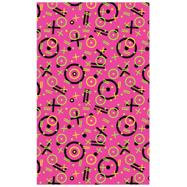 Pattern  Circles Crosses Equals   Dots  Background Designs with Frame  Retro Background  RTR 15 Thumbnail