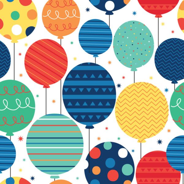 Occasion  Birthday Balloons 3  Background Designs with Frame  Birthday Background  BRT 15 Thumbnail