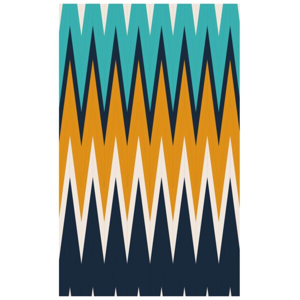 Pattern  Light   Dark Colored Tall   Wide Spike Waves  Background Designs with Frame  Retro Background  RTR 1 Thumbnail