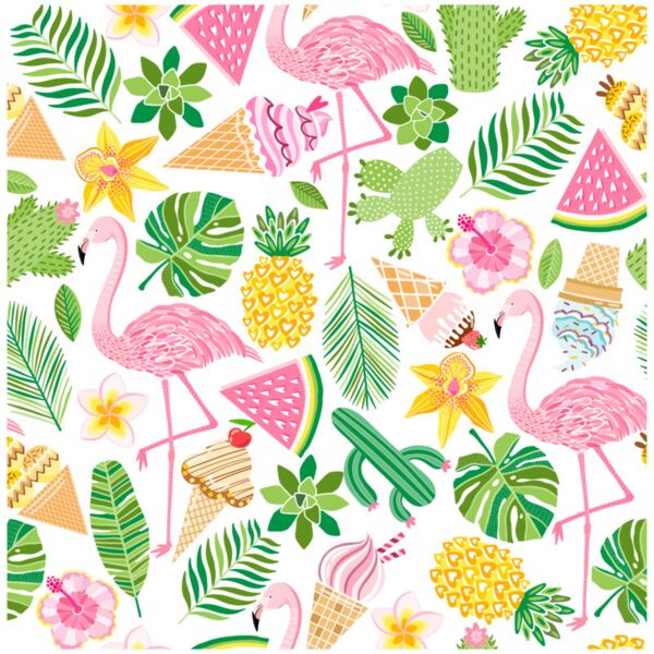 Season  Tropical Objects  Background Designs with Frame  Summer Background  SMR 4 Thumbnail