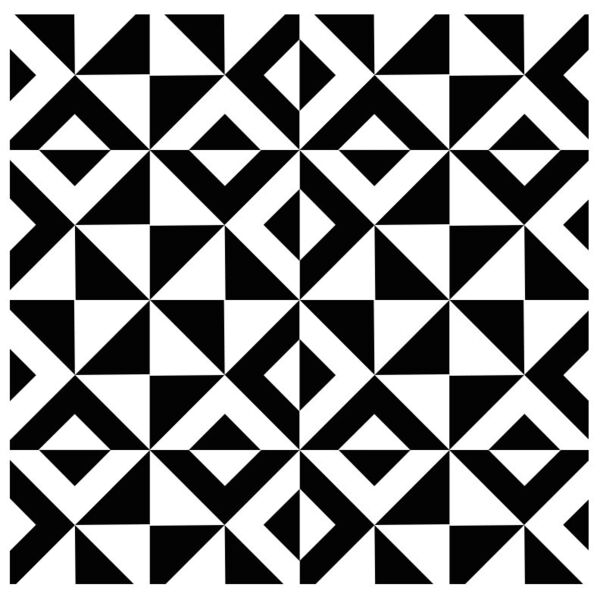 Pattern  Square with Different Styles Inside  Background Designs with Frame  Black and White Background  BWB 19 Thumbnail