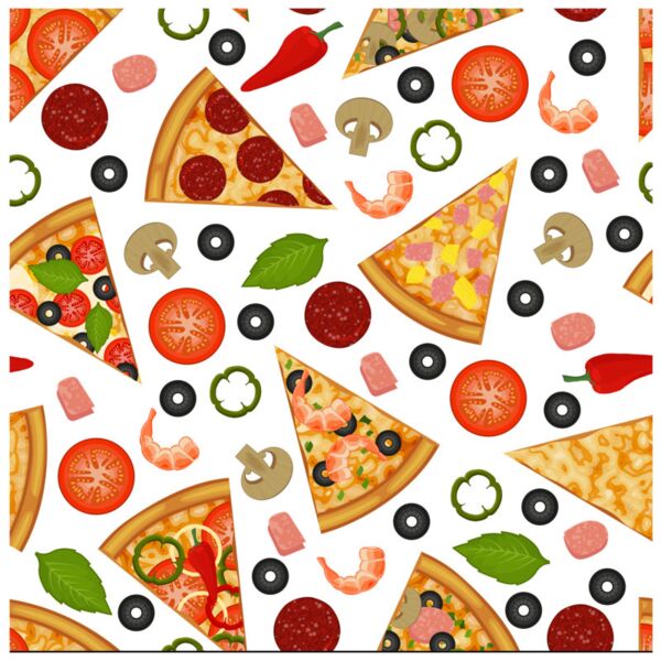 Food  Pizza Ingredients  Background Designs with Frame  Food Background  FD 24 Thumbnail