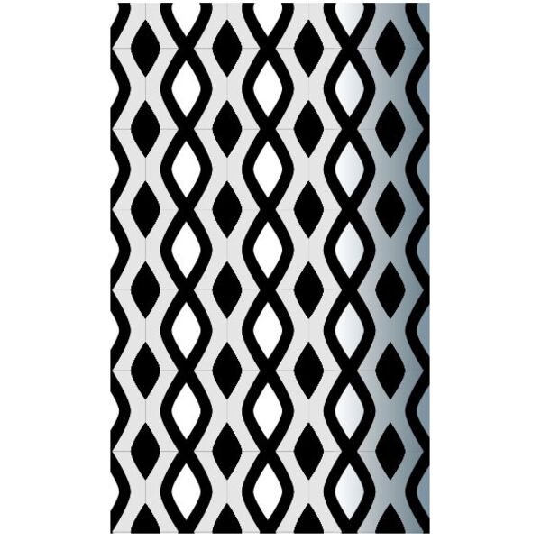 Pattern  Vertical Black   White Diamonds  Background Designs with Frame  Black and White Background  BWB 5 Thumbnail