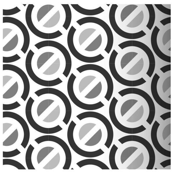 Pattern Circles with Lines In The Middle  Background Designs with Frame  Black and White Background  BWB 12 Thumbnail