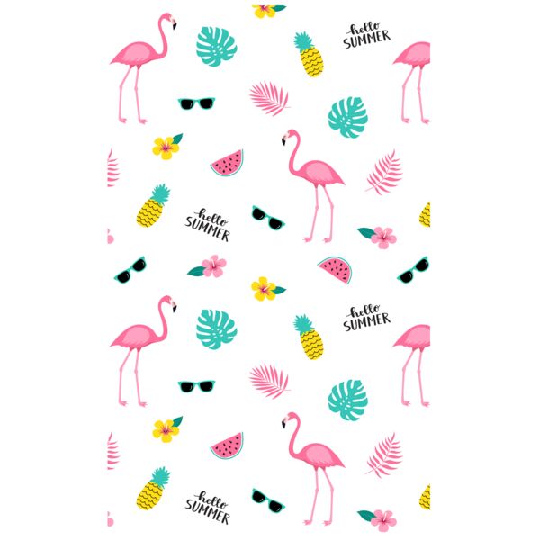 Season  Flamingo Pineapple   Shades  Background Designs with Frame  Summer Background  SMR A Thumbnail