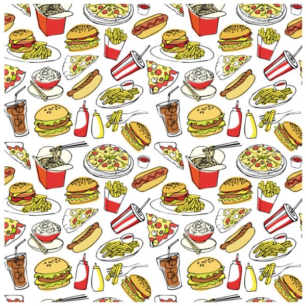 Food  Fast Food  Background Designs with Frame  Food Background  FD 9 Thumbnail
