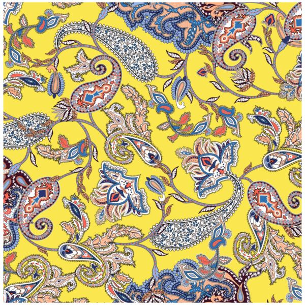 Pattern  Ornamental Textile 11  Background Designs with Frame  Paisley Background  PSL 18 Thumbnail