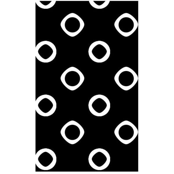 Pattern  Black   White Diamonds   Circles  Background Designs with Frame  Black and White Background  BWB 2 Thumbnail