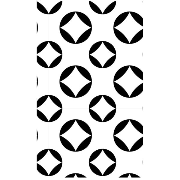Pattern  Big White Diamonds  Background Designs with Frame  Black and White Background  BWB 6 Thumbnail