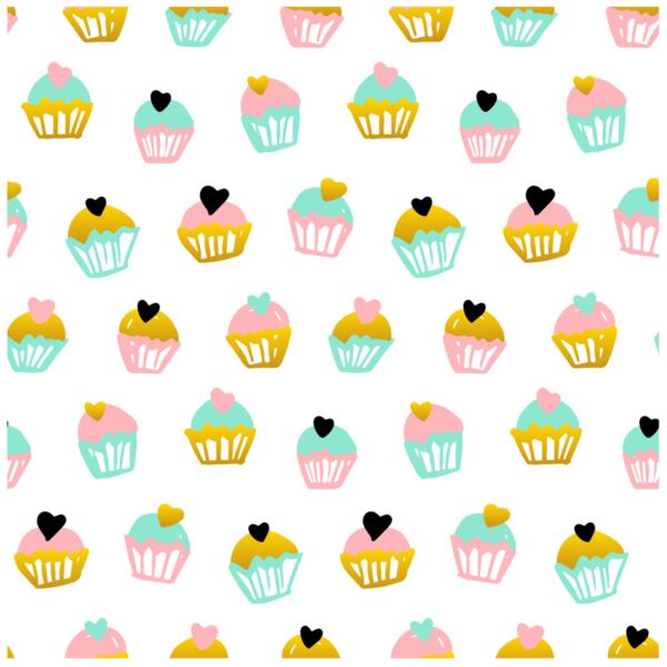 Occasion  Cupcake  Background Designs with Frame  Birthday Background  BRT 5 Thumbnail