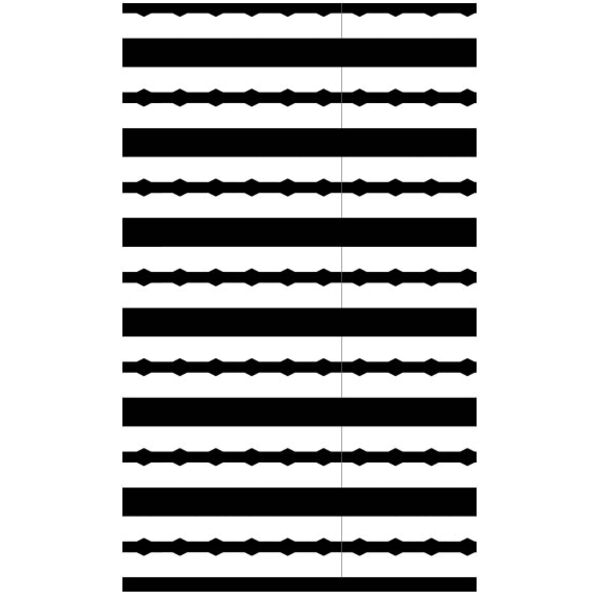 Pattern  Narrow   Wide Lines with Diamond  Background Designs with Frame  Black and White Background  BWB 4 Thumbnail